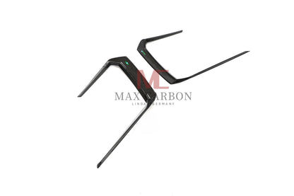 MC MAX CARBON Performance Front Bumper Vent Trims for Lamborghini Urus 2018 to 2021 