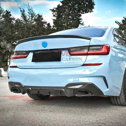 MC Dry Carbon Prepreg Performance Diffuser suitable for BMW G20 G21 with M Package only BEFORE LCI 