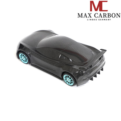 MAX CARBON Lifestyle Real Carbon Forged Carbon Hybrid Carbon Model Car made of Dry Carbon Prepreg 1:18 Sports Car Design Model Car