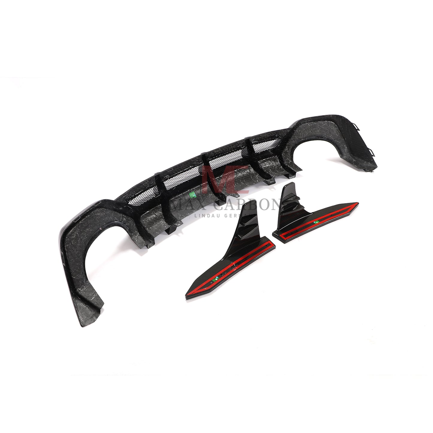 MAX CARBON Performance Rear Diffuser Replacement for Audi RS7 C8 
