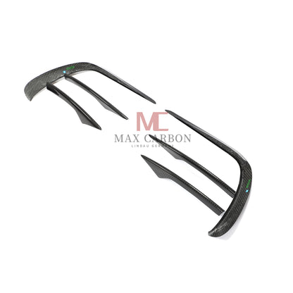 MC Performance 6PCS Carbon Front Bumper Canards for Mercedes Benz E Class W213 S213 E300 E350 E400 E450