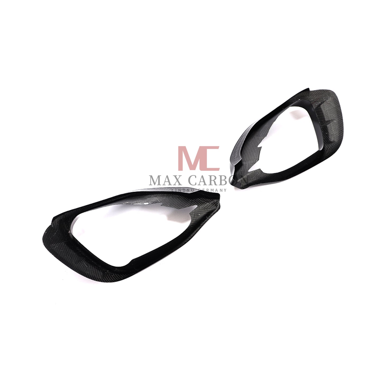 MC DRY Carbon Front Bumper Fog Light Cover Splitter Canard for Mercedes Benz GLA Class GLA250 Sport Utility 4-Door GLA45 GLA35 H247