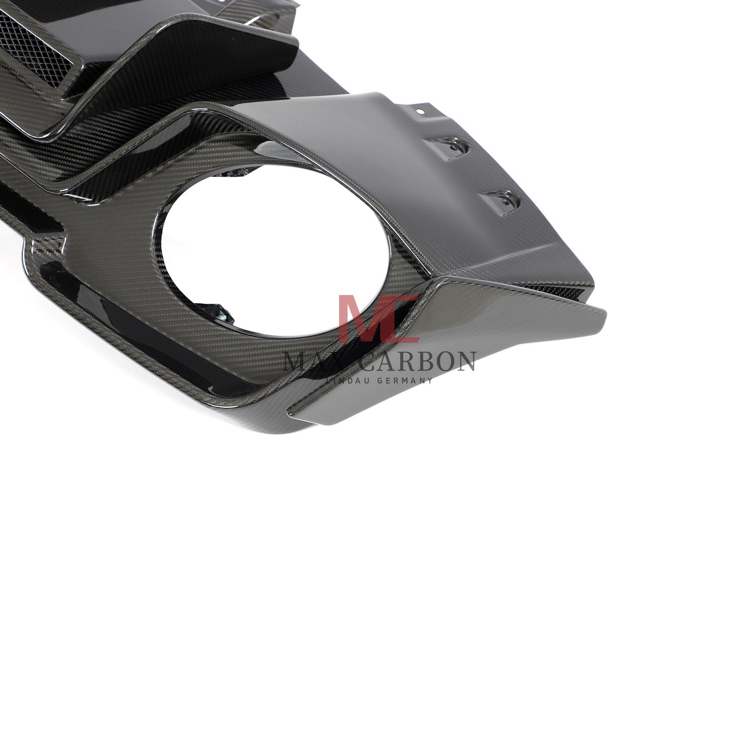 MC MAX CARBON DRY CARBON Performance Diffuser suitable for Audi R8 4S LCI FACELIFT 