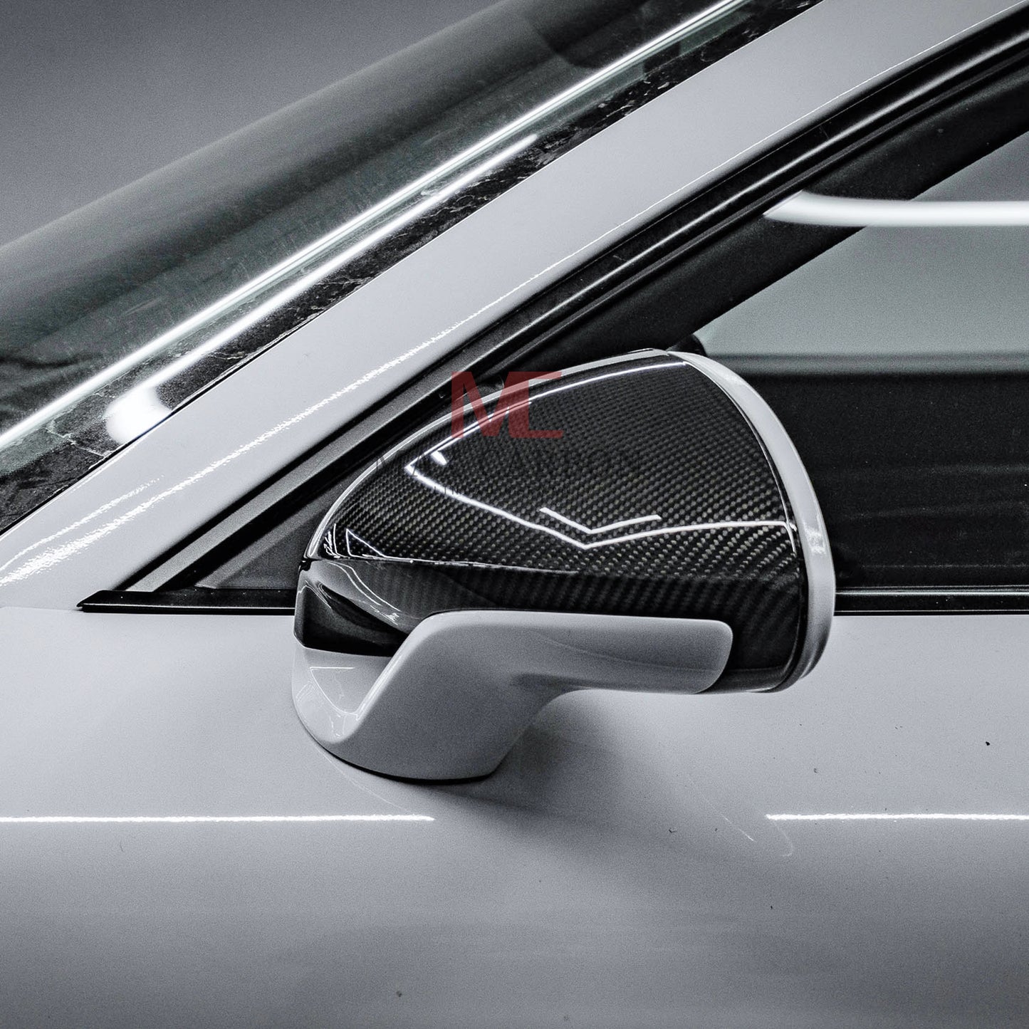 MC MAX CARBON Performance mirror caps Dry Carbon Prepreg suitable for Porsche 911 991.2 carrera s 4s gts turbo