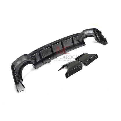 MC MAX CARBON Performance rear diffuser replacement for Audi RS6 C8 