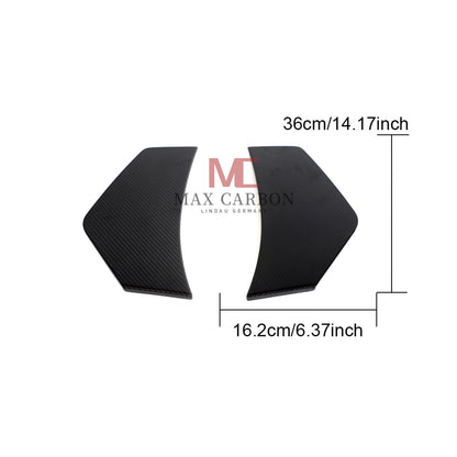 MC MAX CARBON Dry Carbon aileron arrière caches arrière adaptés à Audi R8 V10 4S 