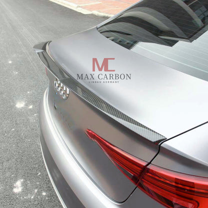 MC MAX CARBON Performance Sport Spoiler Lip for Audi A3 S3 RS3 8V Sedan 