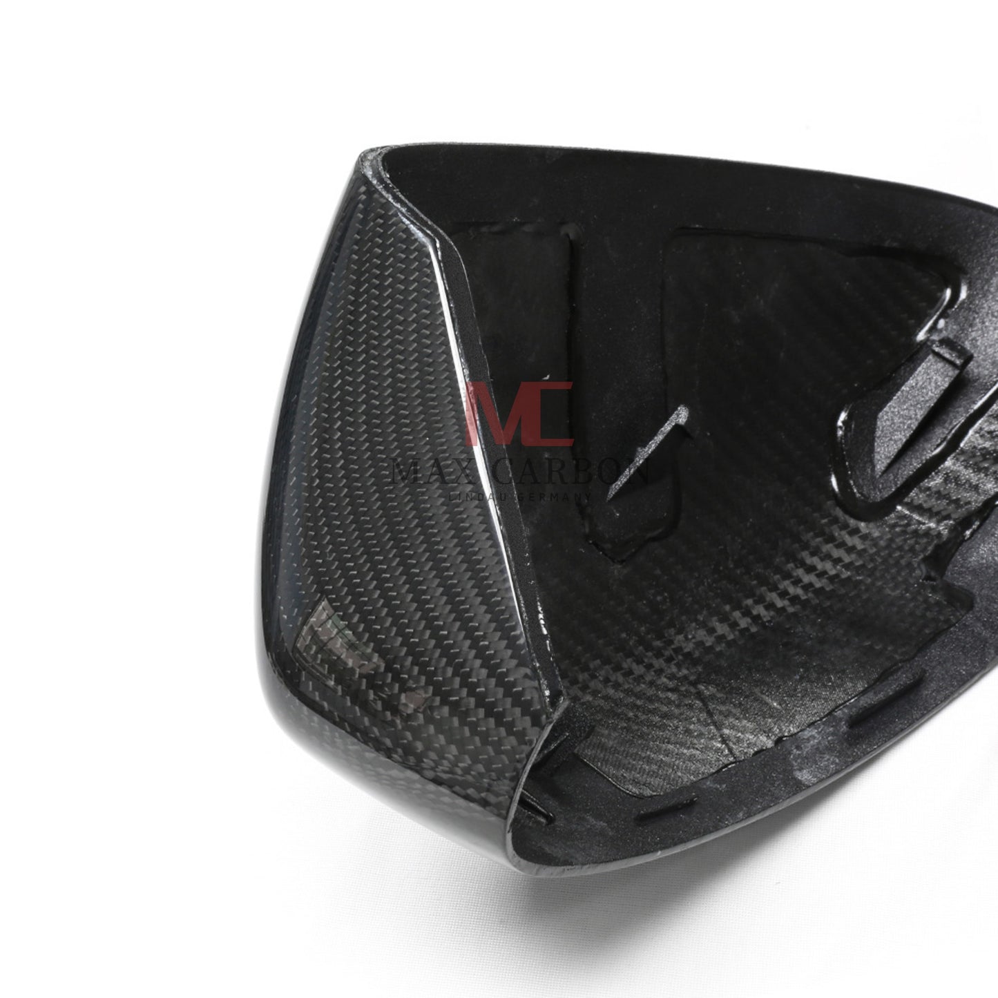 MC MAX CARBON Performance Ersatz Spiegelkappen Mirror Caps für Maserati Levante M161 GT GTS Trofeo Modena