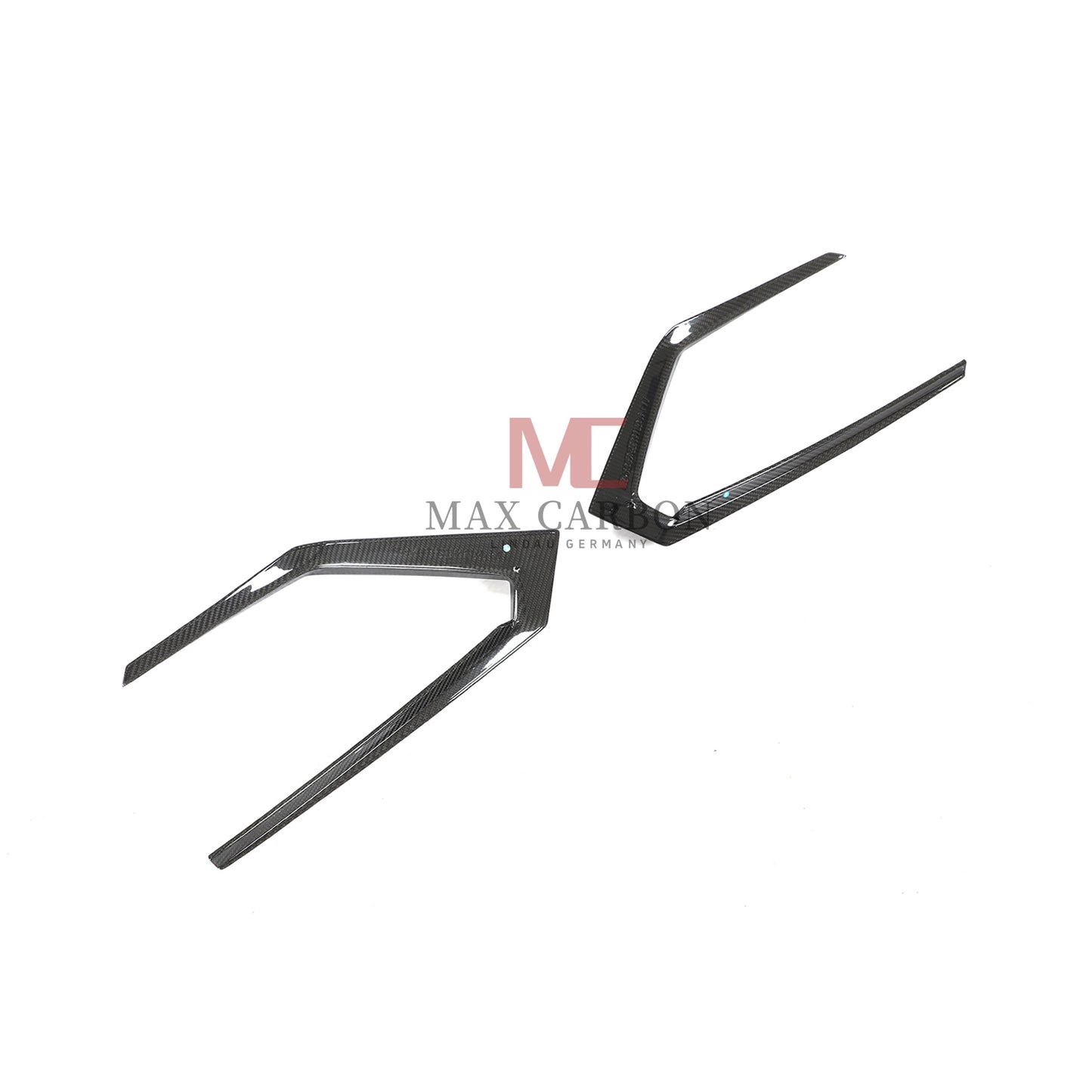 MC MAX CARBON Performance rear bumper vent strips for Lamborghini Urus Sport Utility 2018 to 2021 