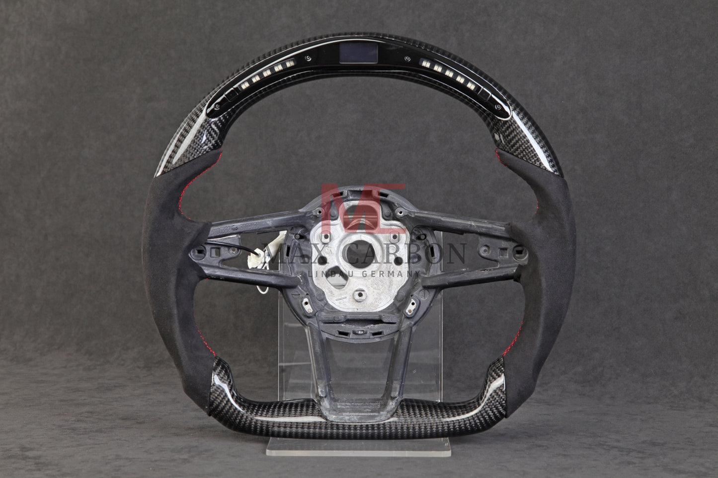 MC MAX CARBON Performance Dry Carbon Smart Steering Wheel LED Sport for Audi R8 4S