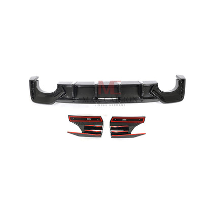 MC MAX CARBON Performance rear diffuser replacement for Audi RS6 C8 
