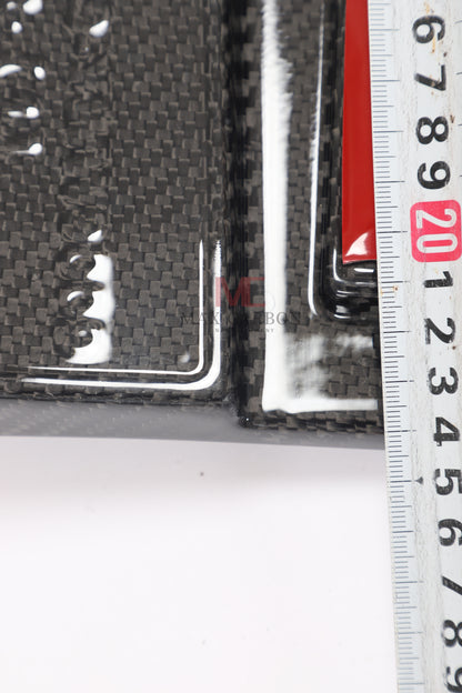 MC MAX CARBON DRY CARBON Prepreg For Audi R8 Carbon Front Bumper Canards AERO FLAPS AUDI R8 4S before LCI 