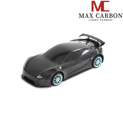 MAX CARBON Lifestyle Real Carbon Forged Carbon Hybrid Carbon Model Car made of Dry Carbon Prepreg 1:18 Sports Car Design Model Car