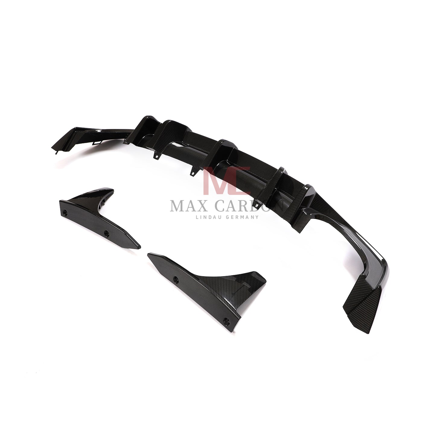 MAX CARBON Performance Rear Diffuser Replacement for Audi RS7 C8 