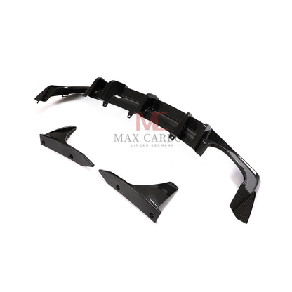 MAX CARBON Performance Rear Diffuser Replacement for Audi RS7 C8 