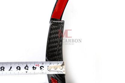 Canards MC MAX CARBON DRY CARBON Performance AERO FLICKER FLAPS sur mesure pour Audi R8 4S 