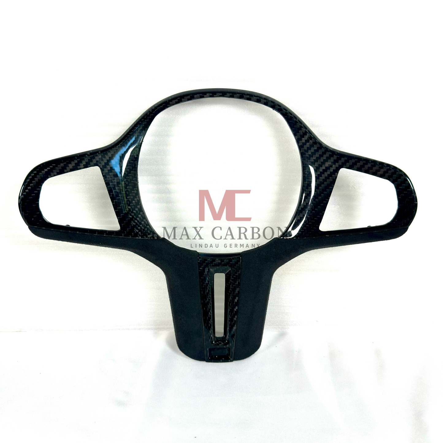 MAX CARBON Dry Carbon Prepreg Steering Wheel Cover Replacement for BMW G30 G31 G32 G14 G15 G16 G01 G02 G05 G06 G07 F95 F96 F97 F98 F90 F91 F92 F93 