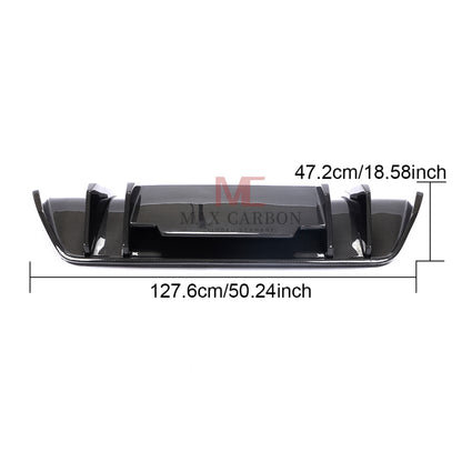MC MAX CARBON DRY CARBON Performance Diffuser suitable for Audi R8 4S BEFORE LCI BEFORE FACELIFT 