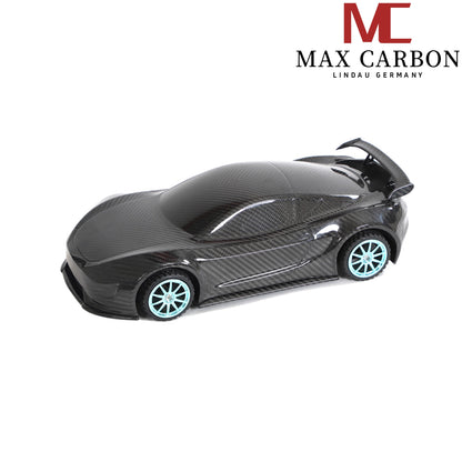 MAX CARBON Lifestyle Real Carbon Forged Carbon Hybrid Carbon Model Car made of Dry Carbon Prepreg 1:18 Sports Car Design Model Car