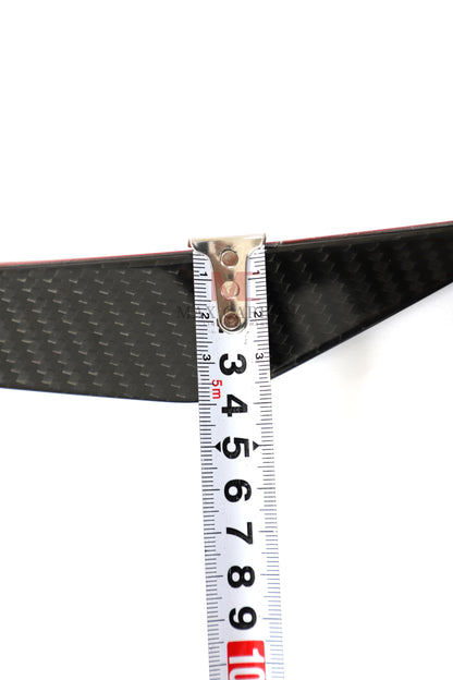 Canards MC MAX CARBON DRY CARBON Performance AERO FLICKER FLAPS sur mesure pour Audi R8 4S 