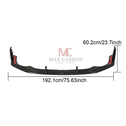 MC MAX CARBON Performance DRY CARBON Frontspoiler Front Lippe für Audi RS7 C8