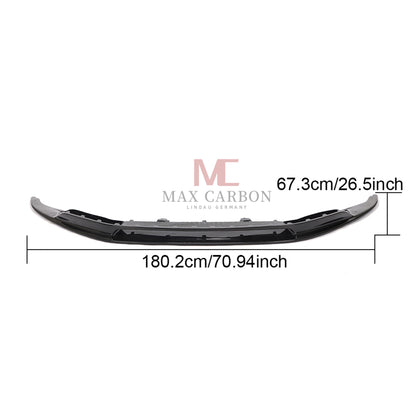 MC MAX CARBON DRY CARBON Performance front lip suitable for Audi R8 4S before facelift 