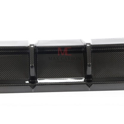 MC MAX CARBON Performance rear diffuser replacement for Audi RS6 C8 