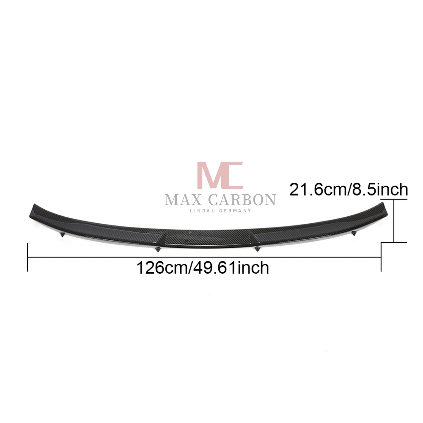 MC MAX CARBON Performance DRY CARBON Frontspoiler Front Lippe für Audi RS6 C8