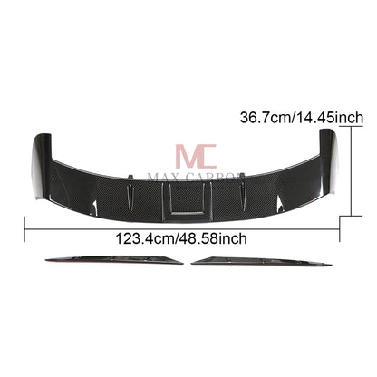 MC MAX CARBON Performance Sport Spoiler Lip for Audi A6 S6 RS6 C8 