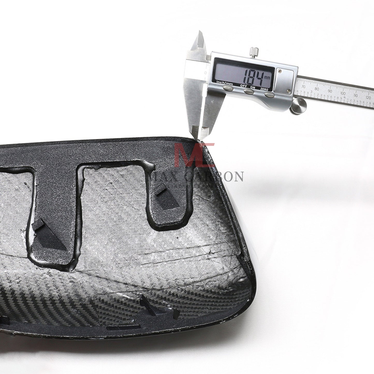 MC MAX CARBON Performance Ersatz Spiegelkappen Mirror Caps für Maserati Levante M161 GT GTS Trofeo Modena