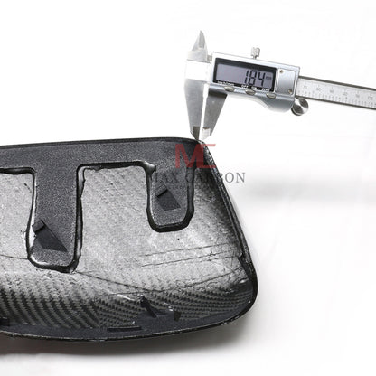 MC MAX CARBON Performance Ersatz Spiegelkappen Mirror Caps für Maserati Levante M161 GT GTS Trofeo Modena