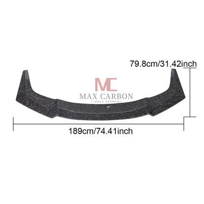 MC MAX CARBON Performance front lip made of dry carbon prepreg for Lamborghini Huracan LP600 LP610