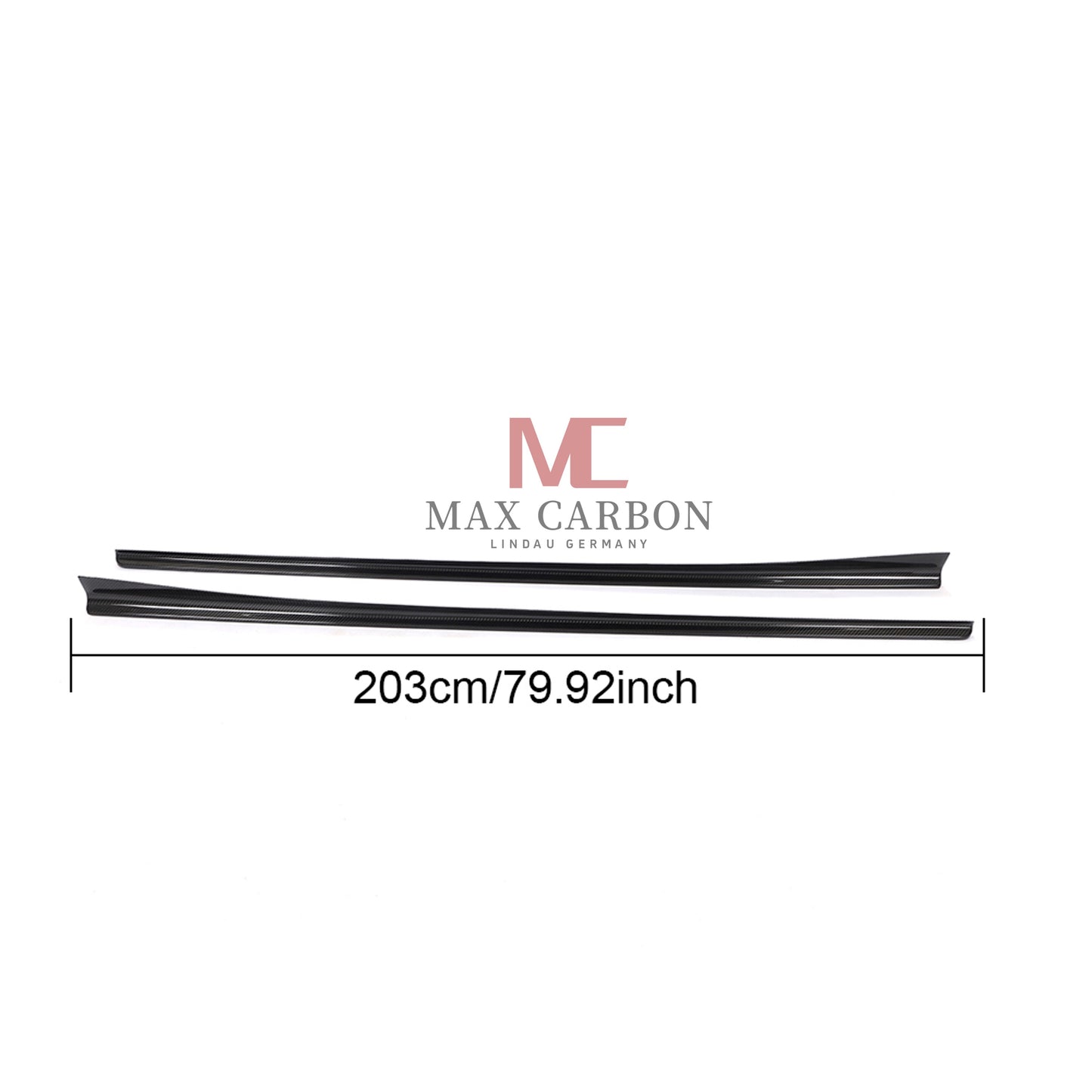 MC Dry Carbon Prepreg Performance Side Skirts suitable for BMW G14 G15 