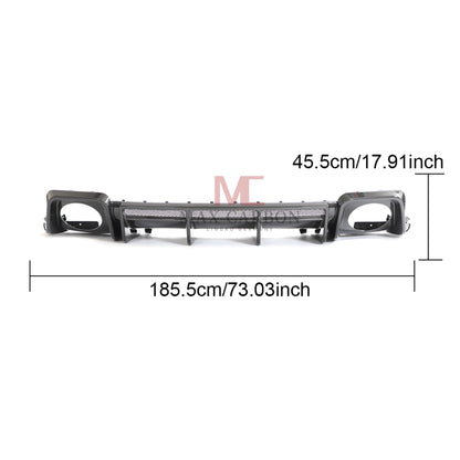Diffuseur performance MC MAX CARBON DRY CARBON adaptable pour Audi R8 4S 