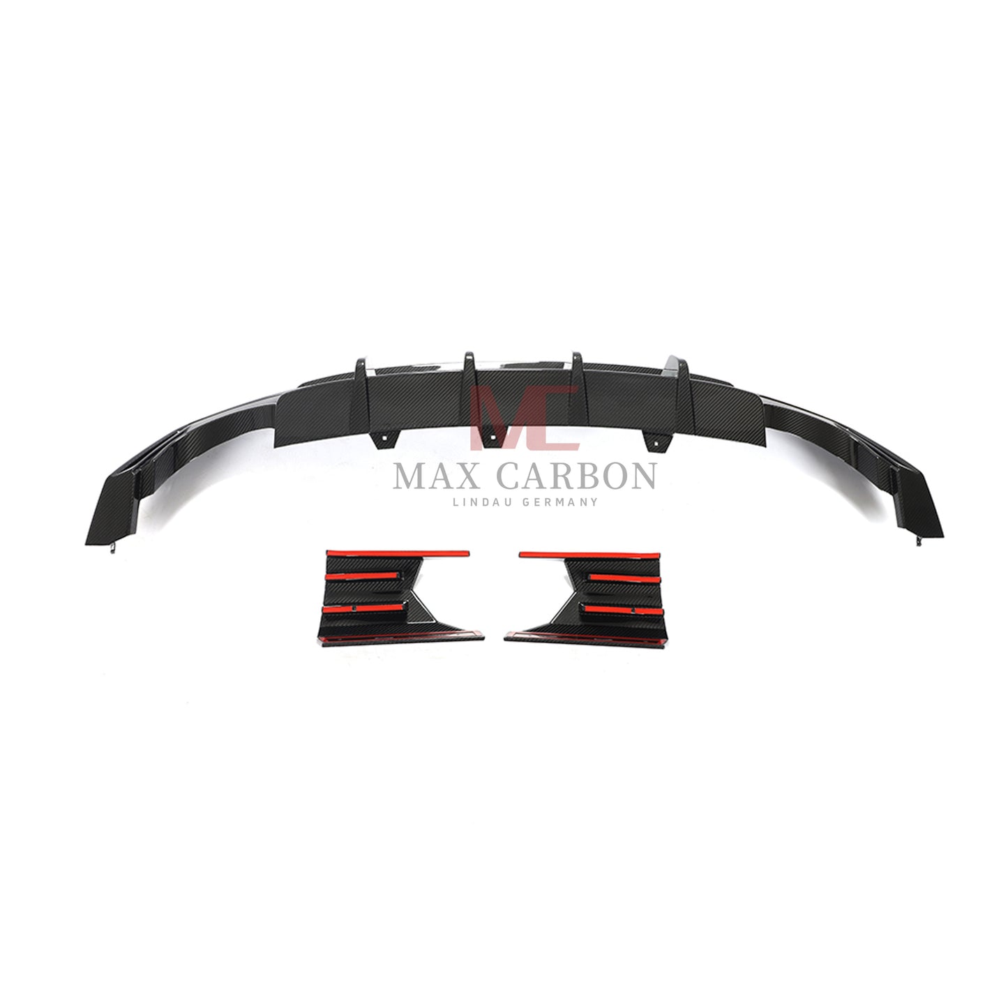 MC MAX CARBON Performance rear diffuser replacement for Audi RS6 C8 