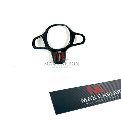 MAX CARBON Dry Carbon Prepreg Steering Wheel Cover Replacement for BMW G30 G31 G32 G14 G15 G16 G01 G02 G05 G06 G07 F95 F96 F97 F98 F90 F91 F92 F93 