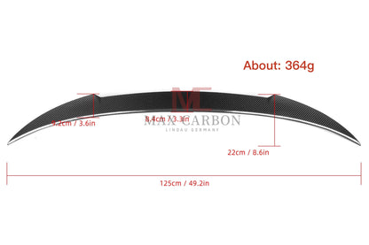 MAX CARBON Performance Sport Rear Spoiler Spoiler for BMW M8 F93 G16 