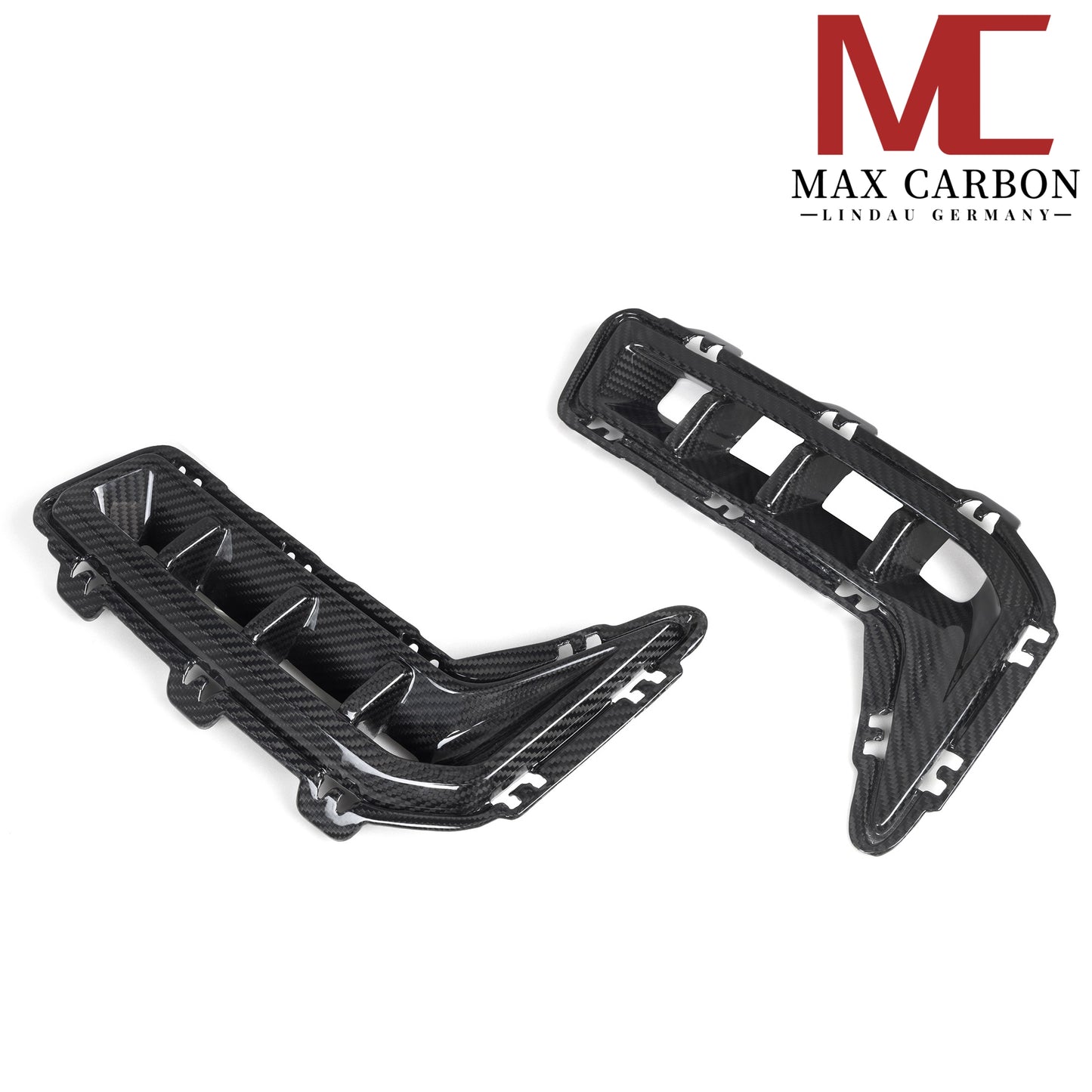 MC MAX CARBON Performance Front Air Intakes Covers for BMW G05 LCI X5 