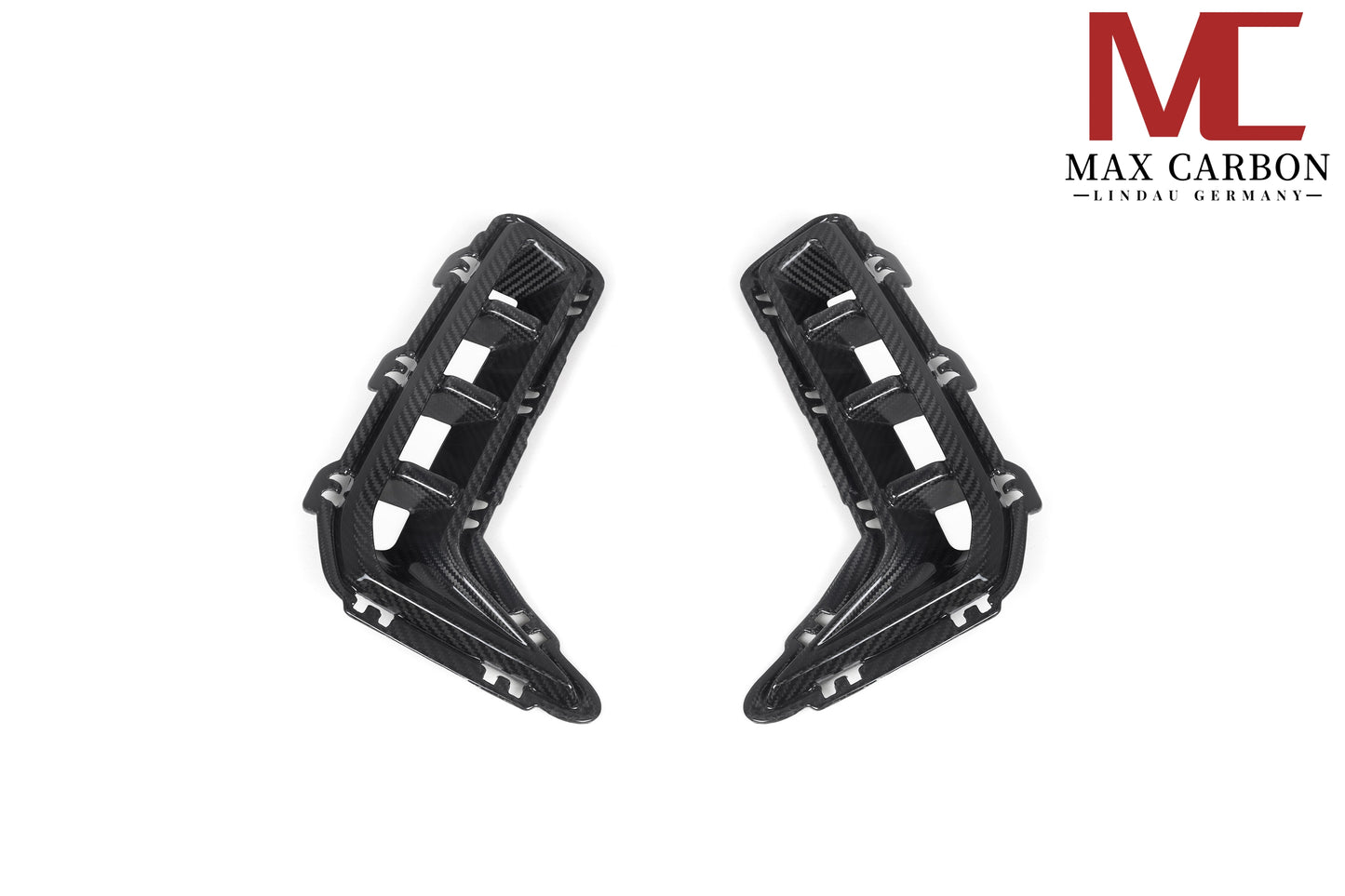 MC MAX CARBON Performance Front Air Intakes Covers for BMW G05 LCI X5 