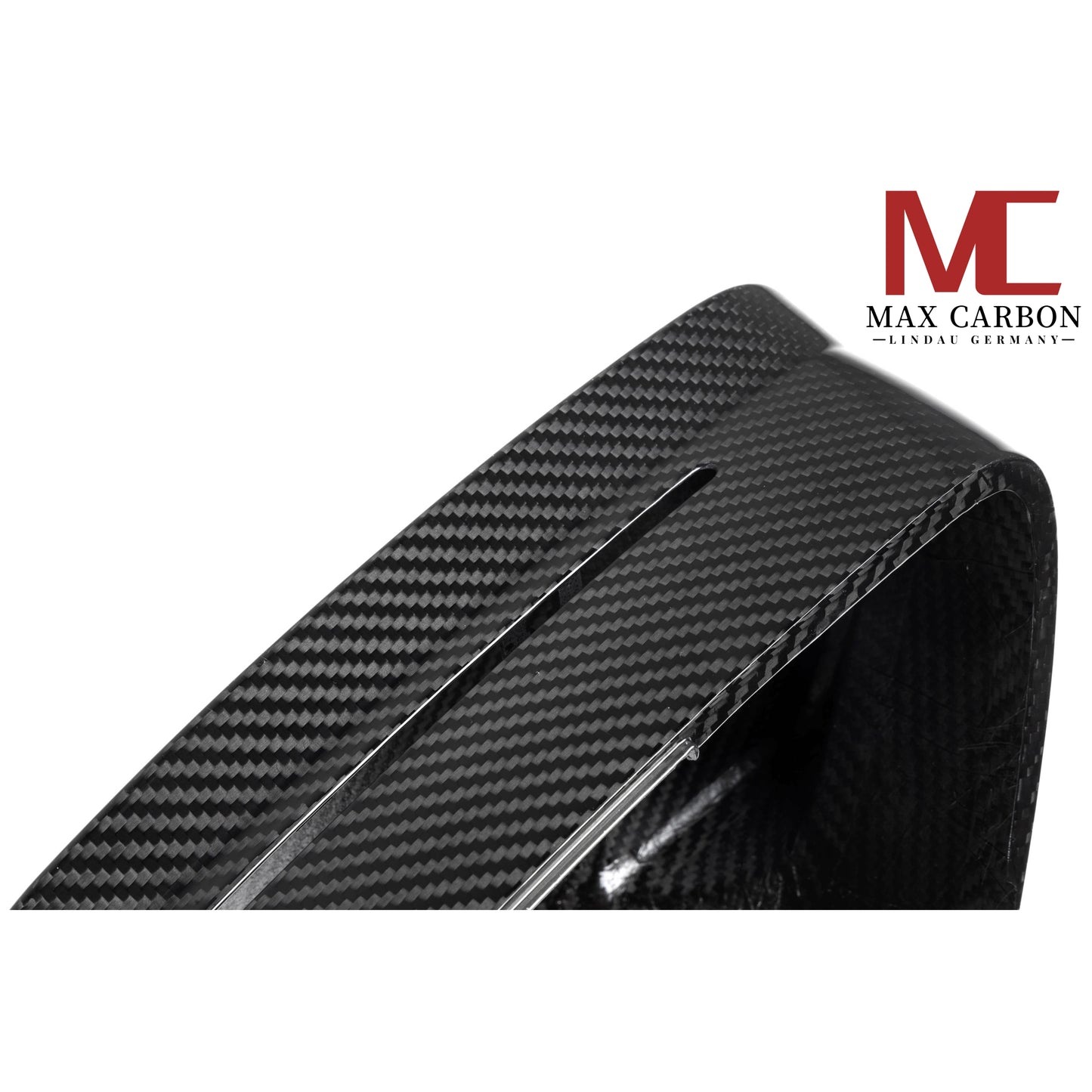 MAX CARBON Real Dry Carbon Prepreg Mirror Caps Sport Mirror Caps Replacement fits for BMW G60 G61 G70 5 Series 7 Series G90 G99 M5 