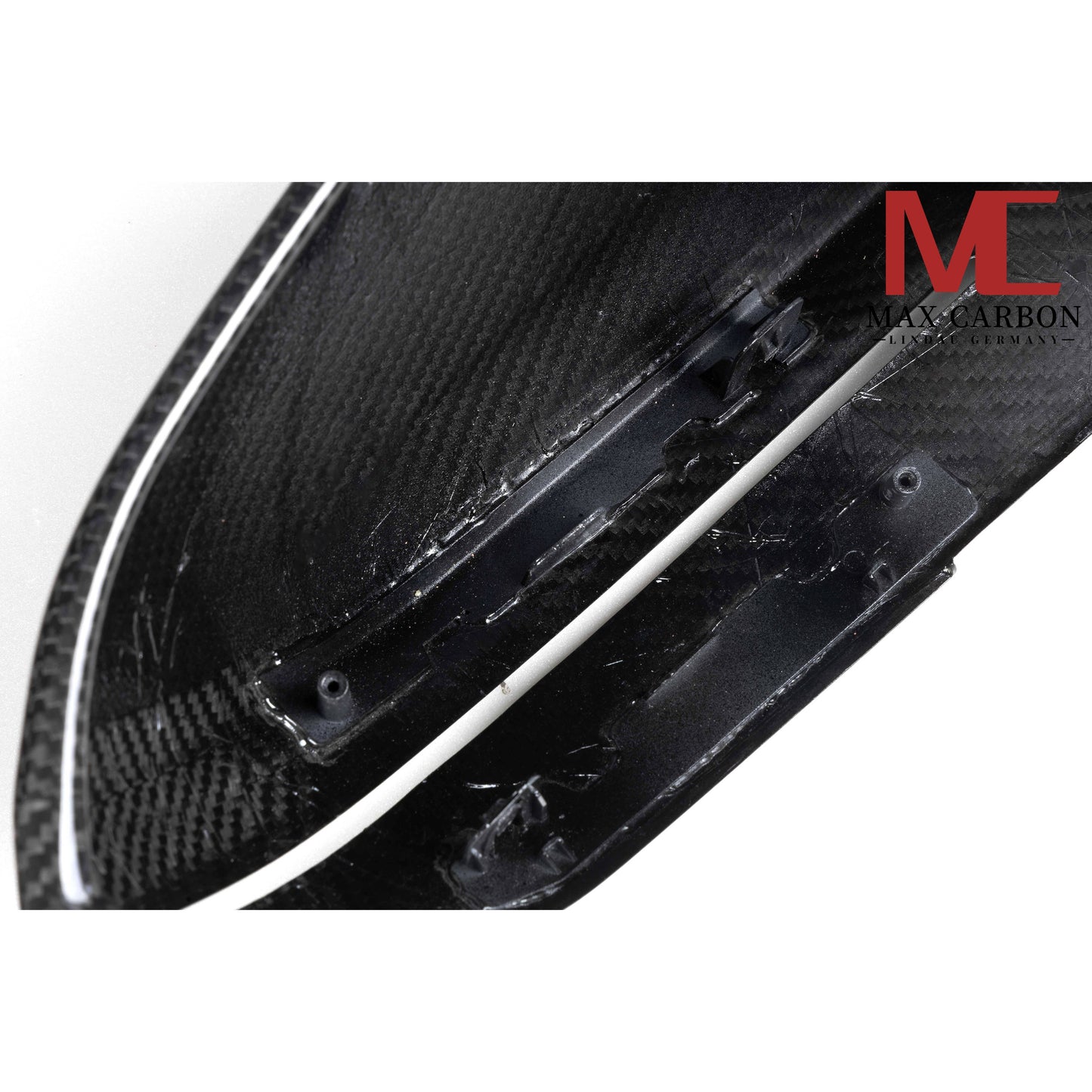 MAX CARBON Real Dry Carbon Prepreg Mirror Caps Sport Mirror Caps Replacement fits for BMW G60 G61 G70 5 Series 7 Series G90 G99 M5 