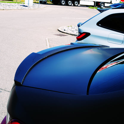 MAX CARBON Dry Carbon Prepreg Sport Rear Large Spoiler Lip for BMW M4 G82 4 Series G22 V4 Style