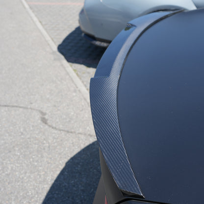 MAX CARBON Dry Carbon Prepreg Sport Rear Large Spoiler Lip for BMW M4 G82 4 Series G22 V4 Style