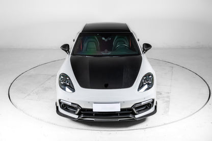 MAX CARBON DRY CARBON front lip spoiler suitable for Porsche Panamera 971 971.1 971.2 GTS