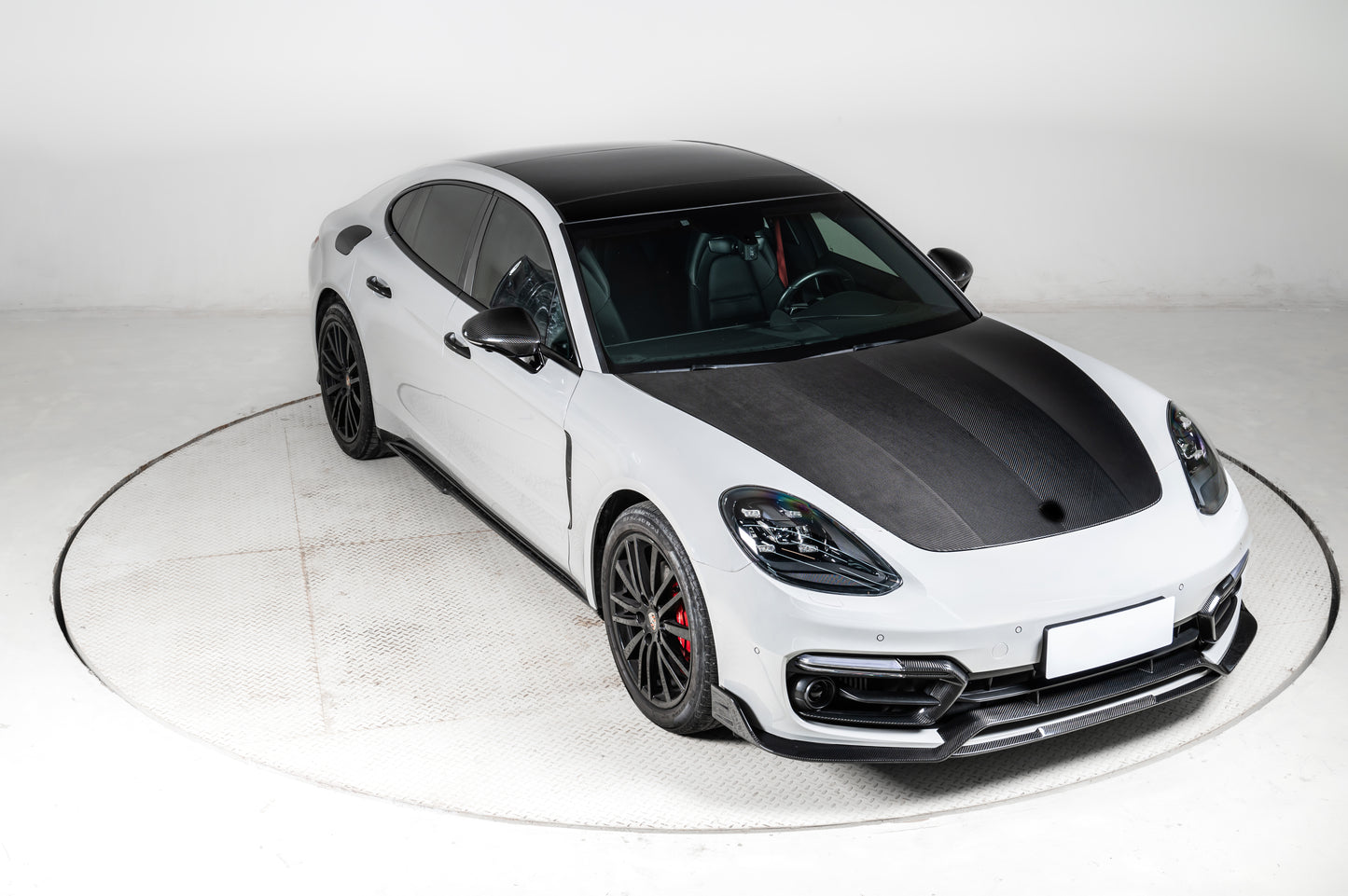 MAX CARBON DRY CARBON front lip spoiler suitable for Porsche Panamera 971 971.1 971.2 GTS
