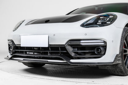 MAX CARBON DRY CARBON front lip spoiler suitable for Porsche Panamera 971 971.1 971.2 GTS