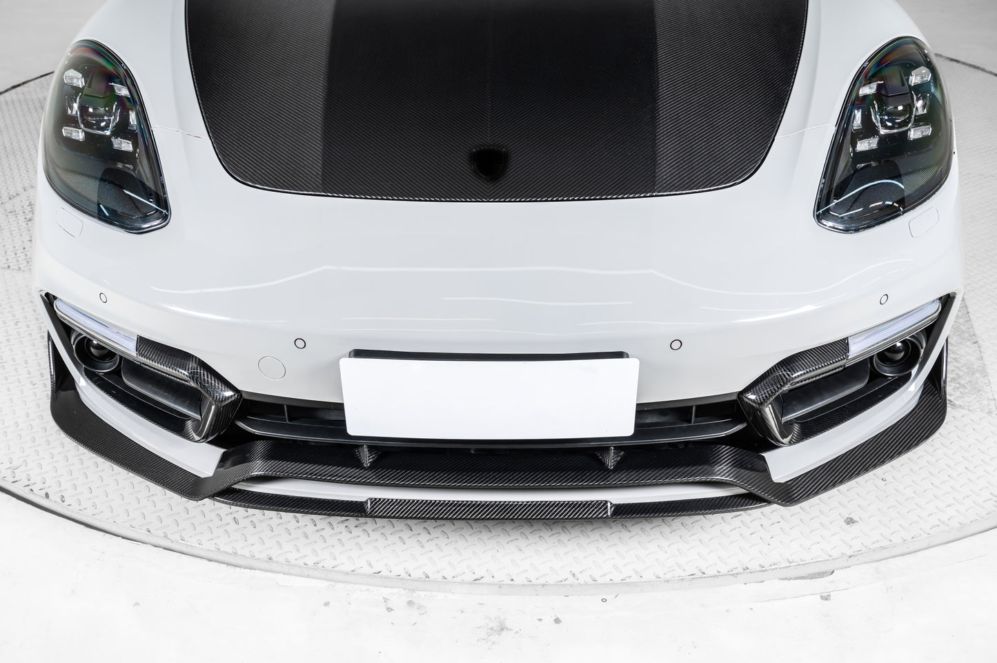 MAX CARBON DRY CARBON front lip spoiler suitable for Porsche Panamera 971 971.1 971.2 GTS
