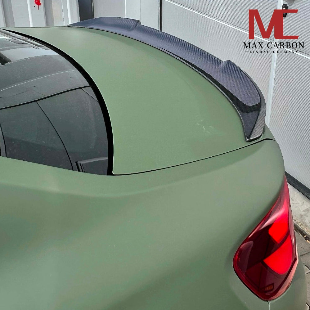 MAX CARBON DRY CARBON spoiler rear lip spoiler for BMW F22 F87 M2 M2CS Coupè 