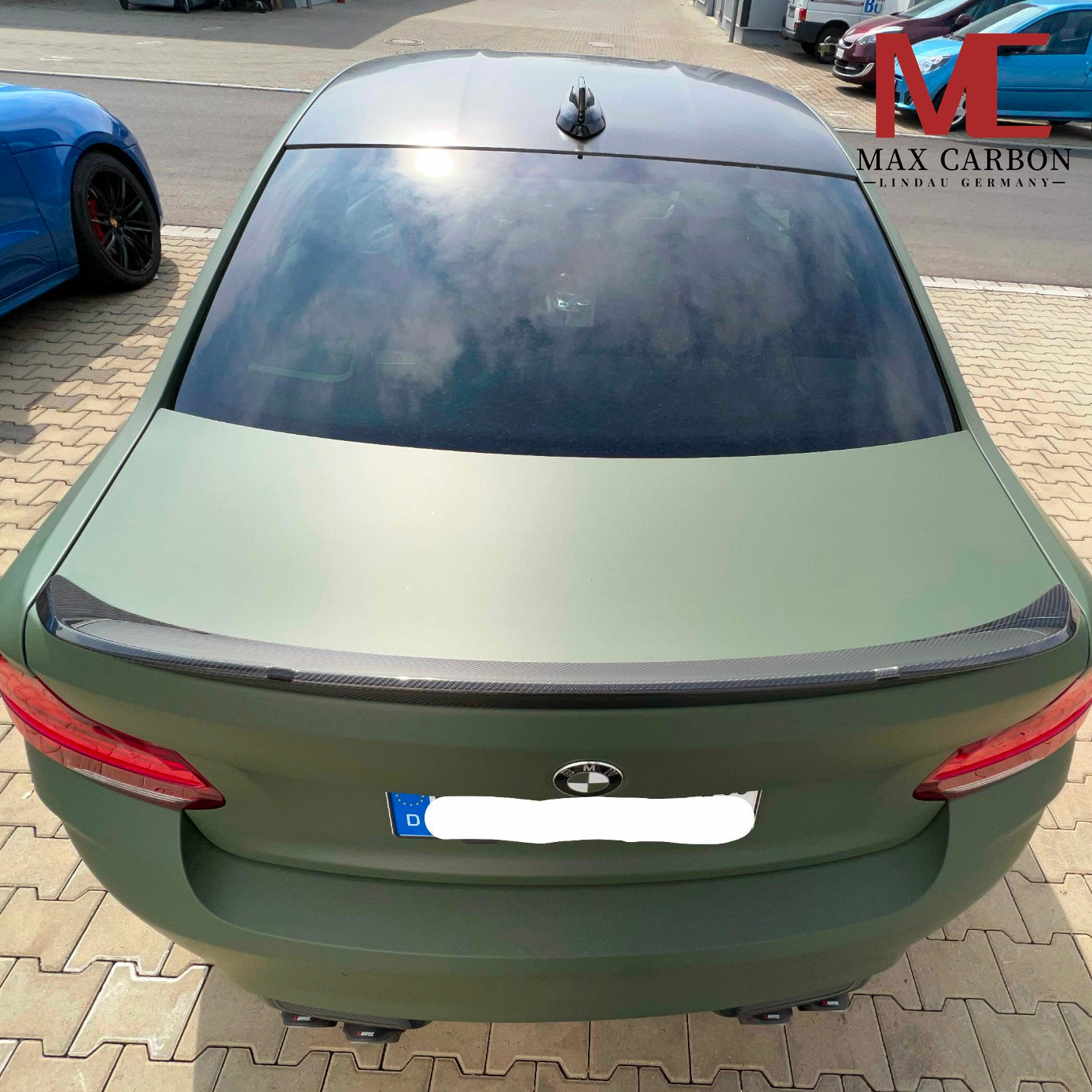 MAX CARBON DRY CARBON spoiler rear lip spoiler for BMW F22 F87 M2 M2CS Coupè 