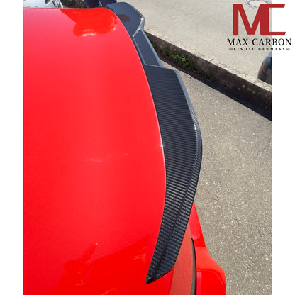 MAX CARBON Performance Dry Carbon Rear Spoiler suitable for BMW G87 M2 G42 M240i 